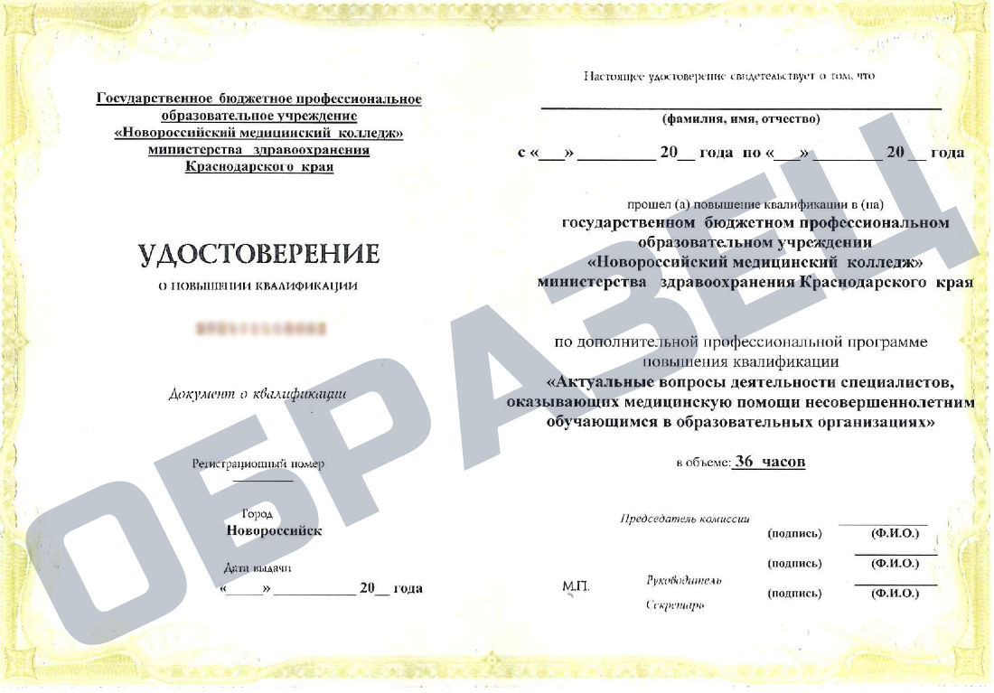 33. Актуальные вопросы деятельности специалистов, оказывающих медицинскую помощи несовершеннолетним обучающимся в образовательных организациях